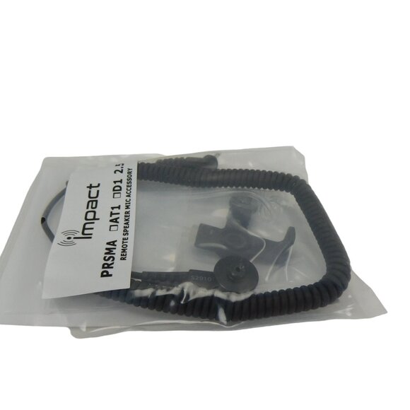 Impact Receive Only Single Wire Remote Speaker Mic PRSMA AT1 D1-SH 2.5L - Picture 3 of 4